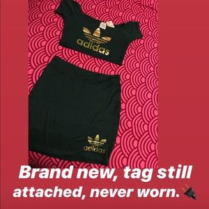 Adidas skirt set